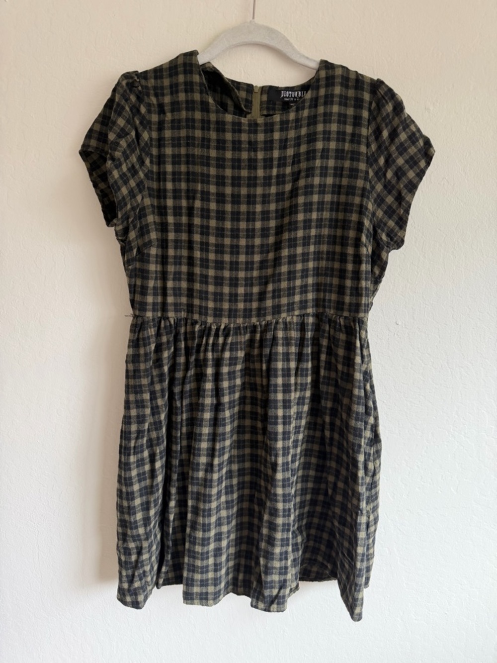 Disturbia Terra Mini Smock Dress